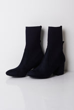 Sock Fit Block Heel Ankle Boots - Enlightened_Apparel2018