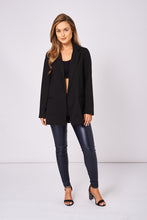 Oversized black Boyfriend Style Blazer jacket - Enlightened_Apparel2018