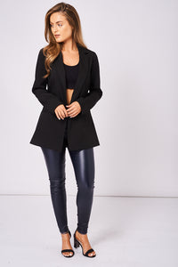 Oversized black Boyfriend Style Blazer jacket - Enlightened_Apparel2018